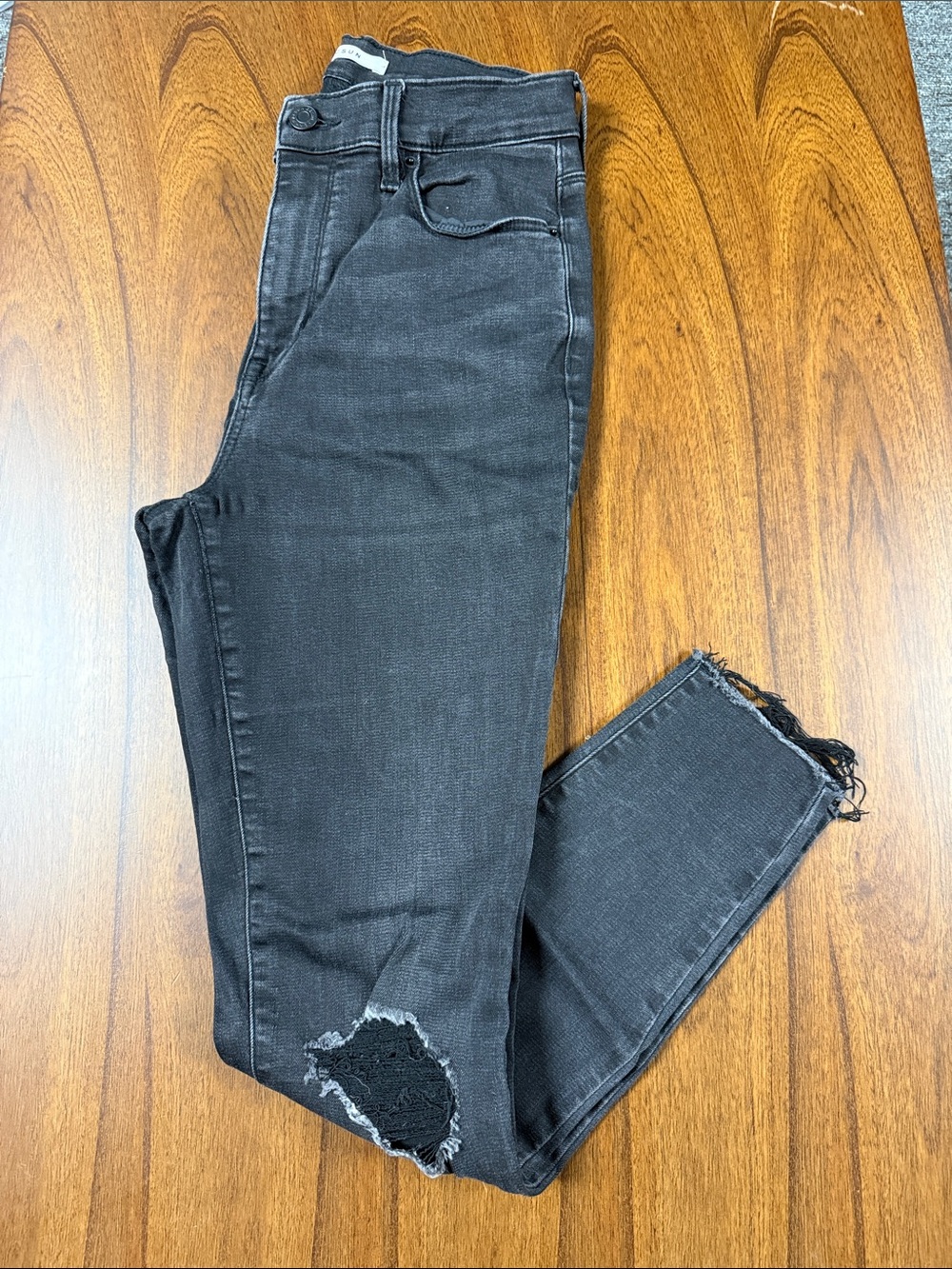 PacSun Black Distressed Women's Skinny Jeans